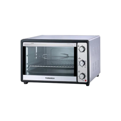 فرن كهربائي تورنيدو، 48 لتر، 1800 وات، TEO-48DG(K) - فضى أسود