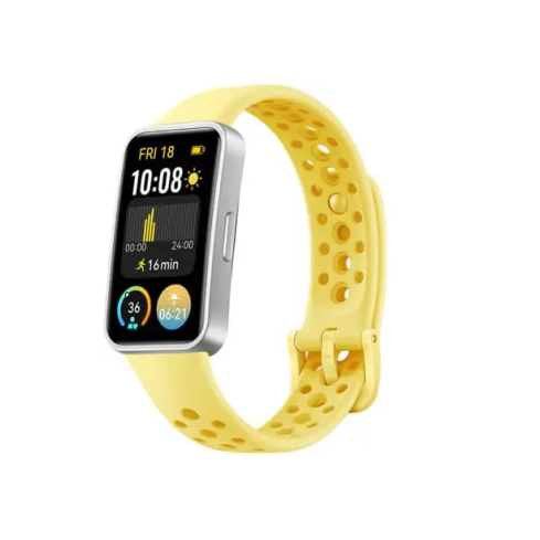 ساعة سمارت هواوى Band 9، مقاس 1.47 بوصة، اصفر - KIM-B19