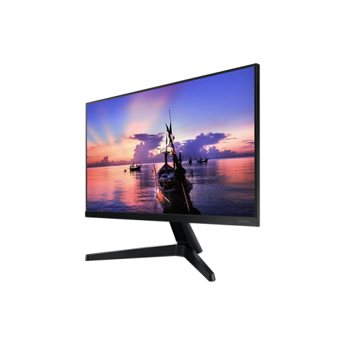 مونيتور سامسونج 24 بوصة ال اي دي، لوحة IPS، تردد 75 هرتز - أسود