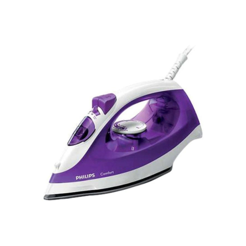 مكواة بخار فيليبس، 2000 وات، GC1433/30 - بنفسجي أبيض