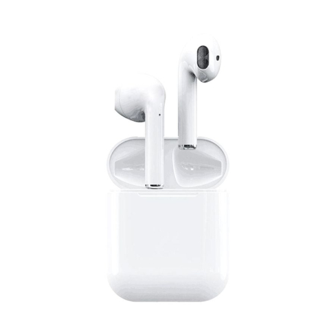 سماعات أذن لاسلكية TWS، موديل I12 - أبيض