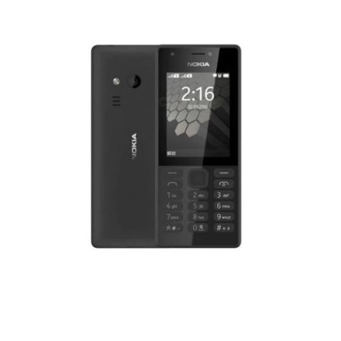 Nokia 216 Black 2G Feature Phone | موبايل نوكيا 216 لون أسود شبكة 2G