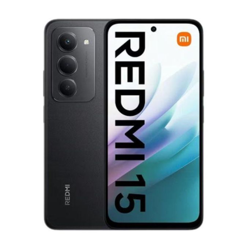 شاومي ريدمى 15 بشريحتين اتصال، 256 جيجابايت، 8 جيجا رام، شبكة الجيل الرابع - اسود ميدنايت