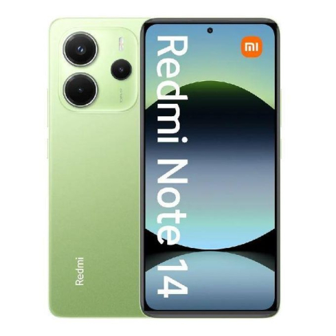 شاومي ريدمي نوت 14 ثنائي الشريحة، 128 جيجابايت، 8 جيجابايت رام، 4G - أخضر