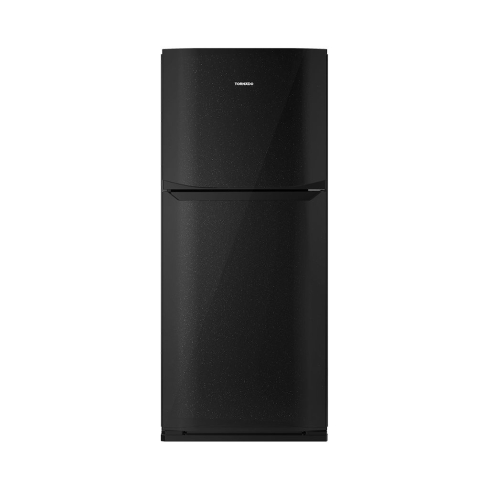 ثلاجة تورنيدو، نوفروست، سعة 304 لتر، RF-33FT-BK - أسود