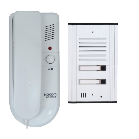 انتركم للاتصال الداخلي كوكوم، خط EA2، موديل DP-203HA/MSD-2B - ابيض
