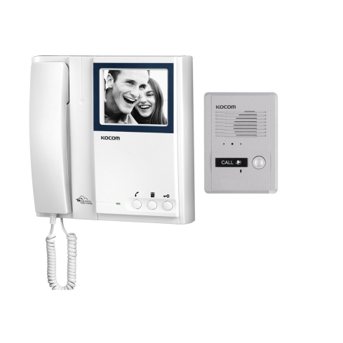 نظام انتركم بالفيديو كوكوم، وحدة الباب KC-D20، خط EA1، موديل KVM-524RG - فضي