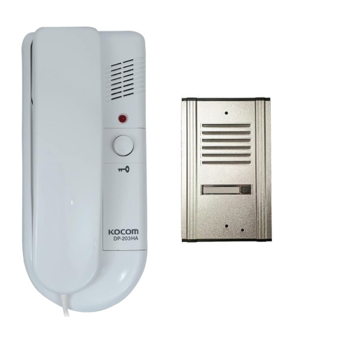 انتركم للاتصال الداخلي كوكوم، خط EA1، موديل DP-203HA/MSD-1B - ابيض