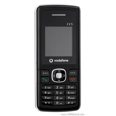 Vodafone 225 FM Black 2G Feature Phone | موبايل فودافون 225 FM لون أسود شبكة 2G
