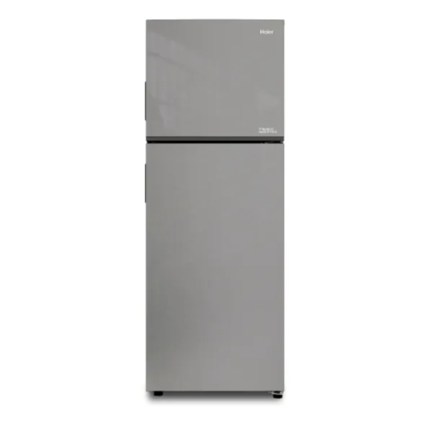 ثلاجة هاير بتقنية الانفرتر، نوفروست، 357 لتر، HRF-380TMSM - فضي