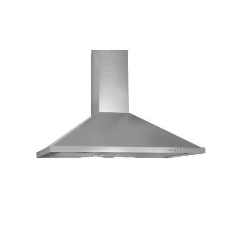 شفاط مطبخ البا هرمى، 60 سم، ستانلس ستيل، ECH-614X - فضي