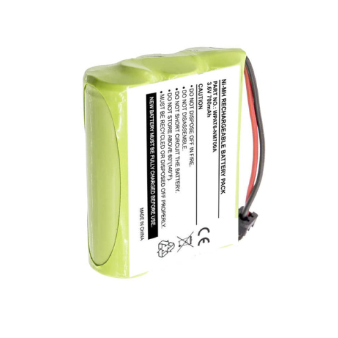 بطارية قابلة لإعادة الشحن لهاتف باناسونيك اللاسلكي P-P510، سعة 700 مللي أمبير - أخضر