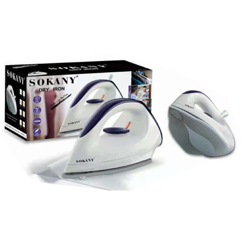 Sokany SK-119 Dry Iron, 1200 W - White
