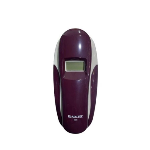 El Adl Tech 50C Corded Landline Phone, Digital Screen - Maroon White