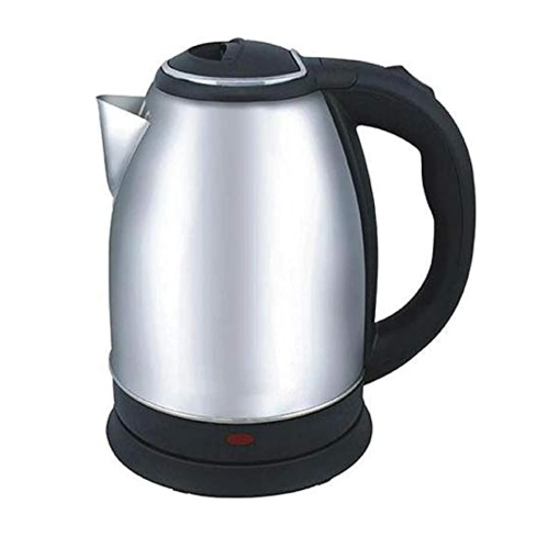 Castle Stainless Steel Electric Kettle, 1.7 Liter, 1850 Watt, Silver - EK1017S