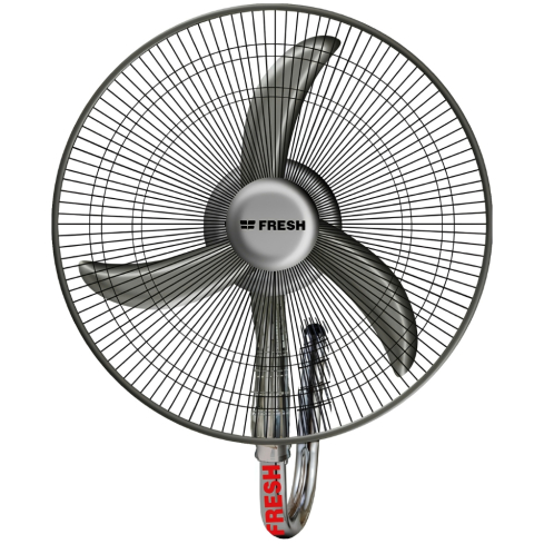 Fresh Wall Fan 20 inch in Black - 500017177 | مروحة حائط فريش 20 بوصة باللون أسود - 500017177