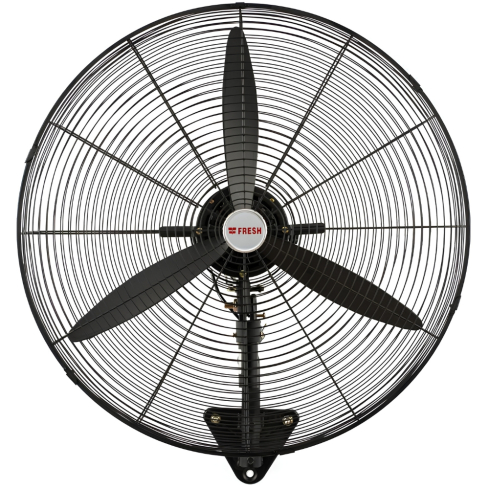 Fresh Wall Fan 26 inch in Black - 500004500 | مروحة حائط فريش 26 بوصة باللون أسود - 500004500