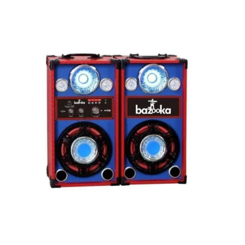 Bazooka Subwoofer 10 W in Black and Green - BZ-6300 | صب ووفر بازوكا 10 وات باللون أسود وأخضر - BZ-6300