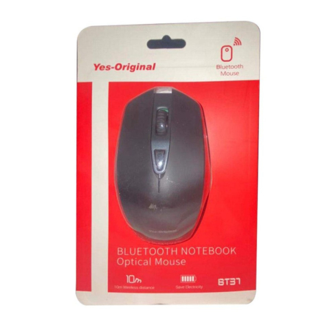 Yes-Original Wireless Optical Mouse, Black - BT37