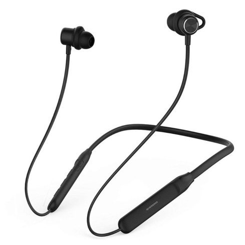 Riversong Wireless Neckband Earphone with Microphone, Black - EA106