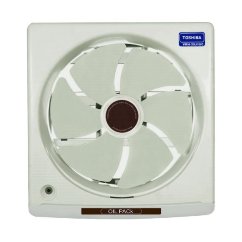 TOSHIBA Kitchen Ventilating Fan 20 cm Oil Drawer Creamy VRH20J10C