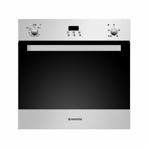 HOOVER Built-In Oven Gas 60 x 60 cm - 66 Liter Stainless Steel x Black HGEGF2DD