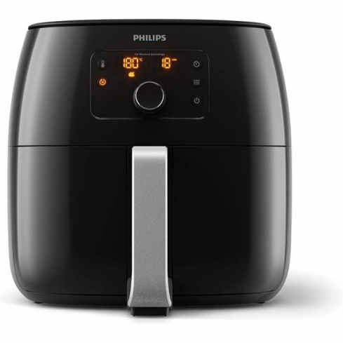 Philips HD9650/94 Avance Collection XXL Digital Air Fryer, 7.3L, 2200W - Black - International Warranty
