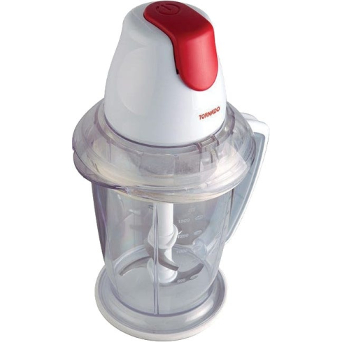 Tornado Ch-400Bl Chopper, 400 Watt, 1.5 Liter - White Red