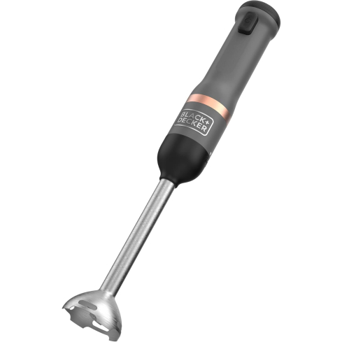 Black & Decker Cordless Hand Blender with Charging Base BCKM1011KBF-GB - Grey (international warranty)