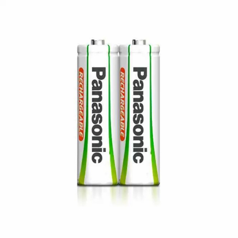Panasonic Rechargeable AA Batteries, 1.2V, 2400mAh, 2 Pieces - Multicolor