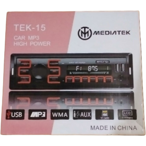 MediaTek Hi Power Bluetooth Car Cassette with 2 USB Ports and Memory Card - Black