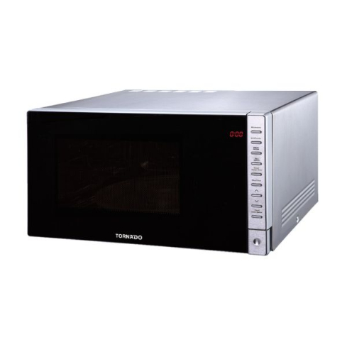 Tornado TMD-25GE-S Microwave with Grill, 25L, 900W - Silver
