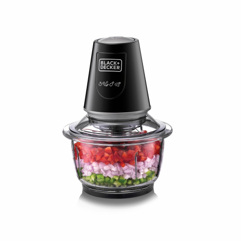 Black & Decker GC400-B5 Chopper, 400W, 1.2L - Black - International Warranty