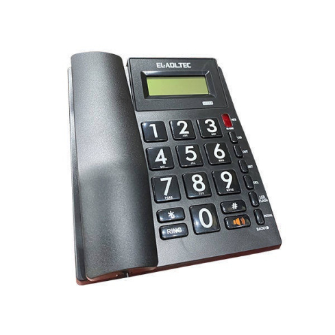 El Adl Tech 300BE Corded Home Telephone - Black