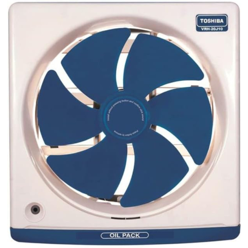 TOSHIBA VRH20J10U Kitchen Ventilating Fan, 20 x 20 cm - Blue