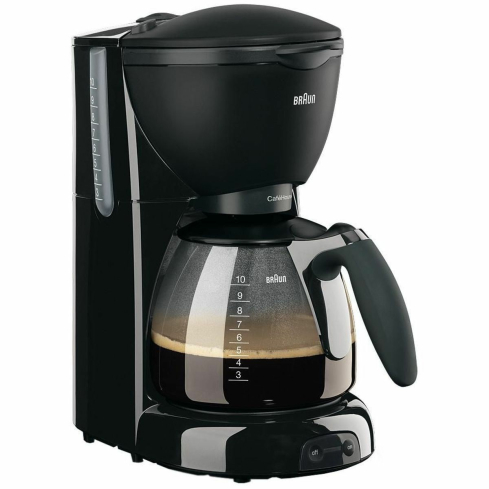 Braun KF 560/1 Pure Aroma Plus Coffee Maker, 1100W - Black