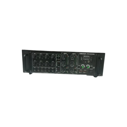 Unitex Mixer Amplifier 2500 W in Black - UTZA-5000EU-B | امبليفاير ميكسر يونيتكس 2500 وات باللون أسود - UTZA-5000EU-B