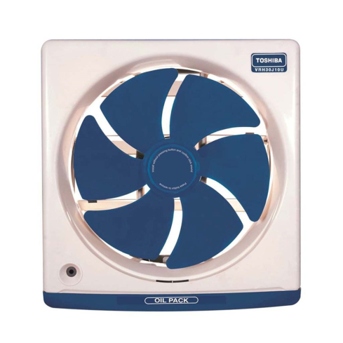 شفاط مطبخ توشيبا، 30 × 30 سم، VRH30J10U - أزرق