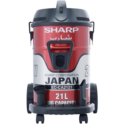 SHARP EC-CA2121-X Drum Vacuum Cleaner, 2100 W - Red