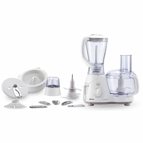 Mienta FP14313A Food Processor, 1000W, 3L - White