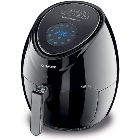Kenwood HFP30.000BK HealthyFry Air Fryer, 3.8L, 1500W - Black-International Warranty