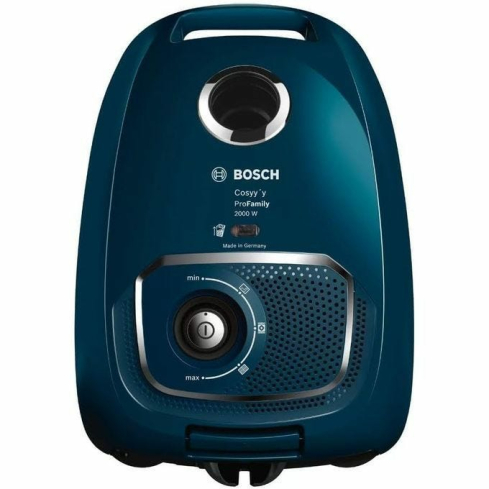 BOSCH BGLS42035 Series 4 Bagged Canister Vacuum Cleaner, 2000W - Blue - International Warranty