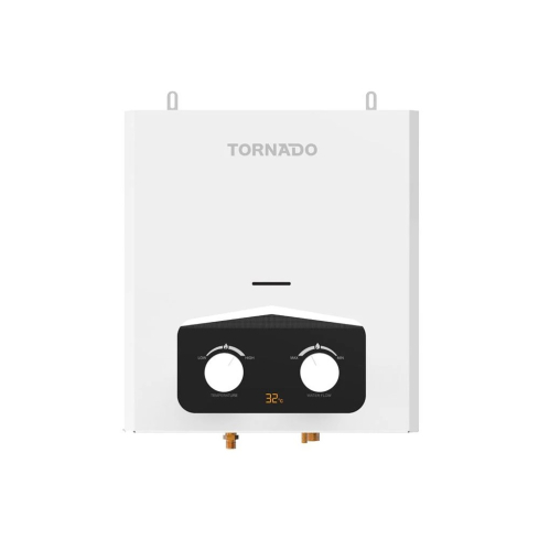 TORNADO GH-MP6SN-W Gas Water Heater, 6L - White