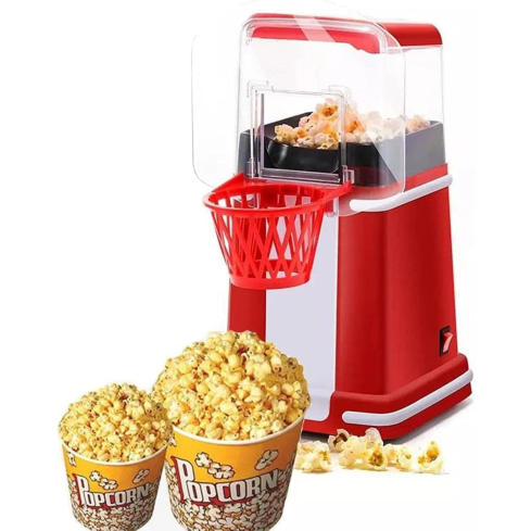 Sokany SK-290 Popcorn Machine, 1200W - Red White