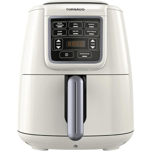 TORNADO THF-1554D-XL-CS Air Fryer, 4L, 1550W - Creamy x Silver