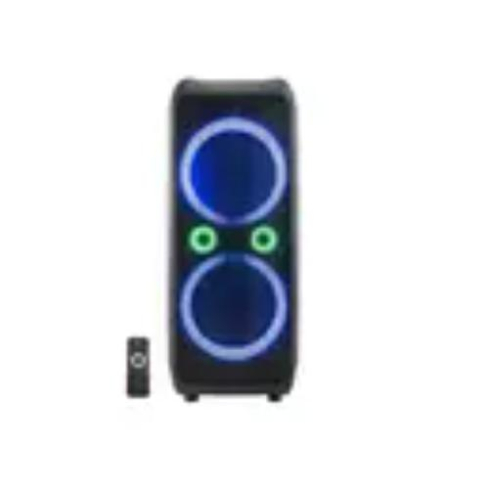 مكبر صوت بلوتوث محمول من بلاتينيوم بارتي بوكس، أسود - AH-12500
