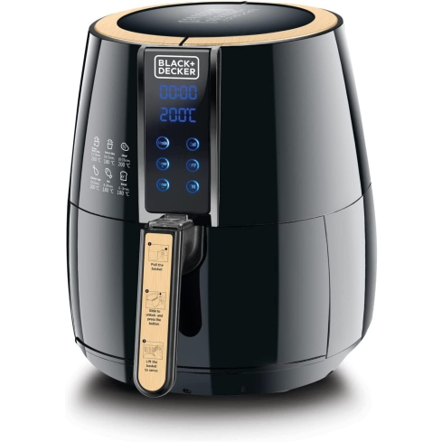 Black & Decker AF400-B5 Air Fryer, 4L, 1500W - Black