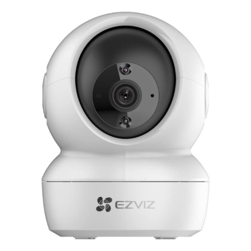 Ezviz H6c Indoor Pan/Tilt Security Camera, 1080 Pixels, Wi-Fi, White - CS-H6c-R101-1G2WF