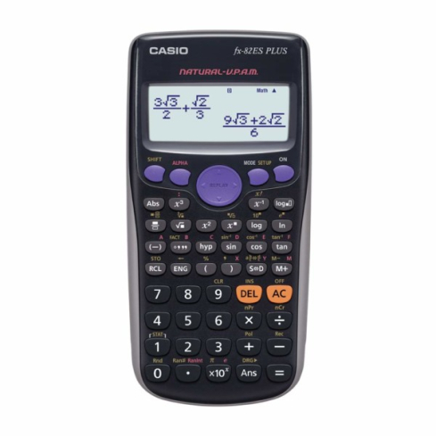 Casio FX-82ES PLUS BK Scientific Calculator - Black