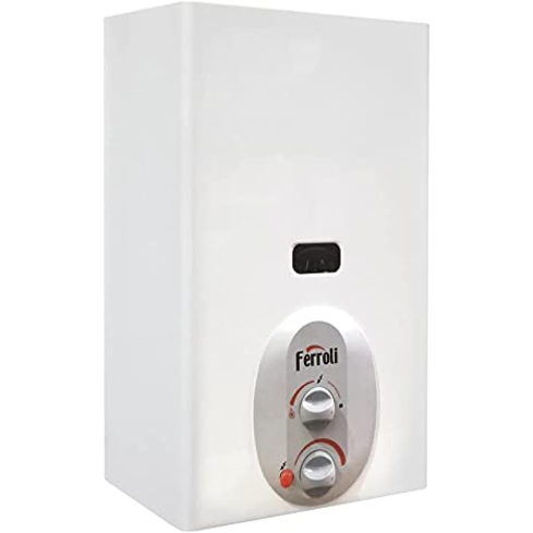 Ferroli Natural Gas Water Heater, 5 L ARGOS 5 NG - White